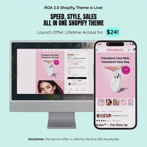 ROA Shopify Theme 2.0 – ROA Recipe